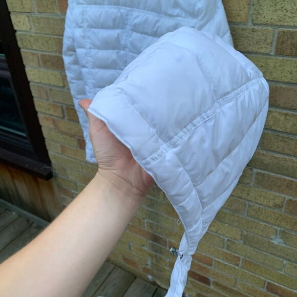 Burberry Goose Down Novacheck Puffer Jacket Medium White - Picture 13 of 16